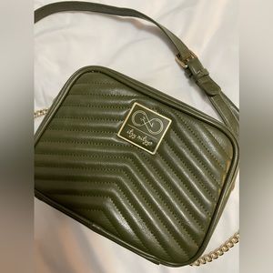 COPY - Chelsea & Cole Itzy Ritzy Olive green crossbody diaper bag